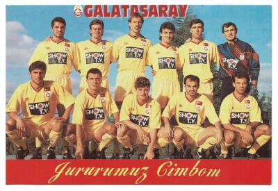 Galatasaray Takımı Kartpostal KRT9033 - 1