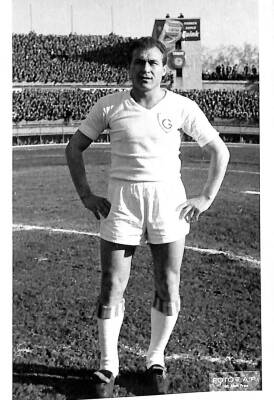 Galatasaraylı B.Ahmet (Ahmet Berman) Eski Fotokart KRT12219 - 1