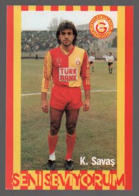 Galatasaraylı K.Savaş Kartpostal KRT4587 - 1