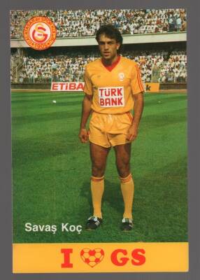 Galatasaraylı K.Savaş Kartpostal KRT4588 - 1