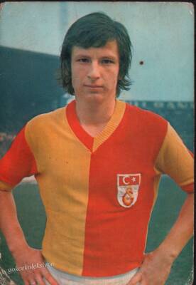 Galatasaraylı Mustafa Kartpostal KRT4571 - 1