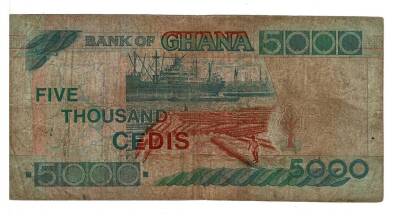 Gana 5000 Cedis 1999 Haliyle YKP6087 - 2