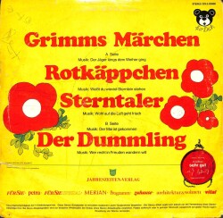 Gebr. Grimm – Rotkäppchen Der Dummling LP (108.5) PLK17517 - 2