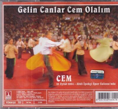 Gelin Canlar Cem Olalım* ( İkinci El ) CD Müzik CD1255 - 2