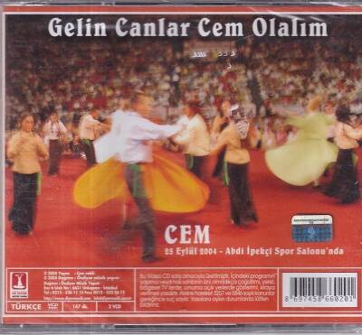 Gelin Canlar Cem Olalım (Sıfır Ürün) CD Müzik CD986 - 2