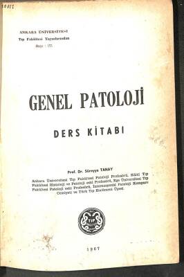 Genel Patoloji Ders Kitabı KTP2483 - 1