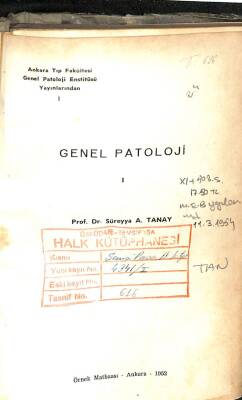 Genel Patoloji I KTP2272 - 1