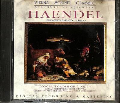 Georg Friedrich Haendel Op.6 Nr.1-4 CD Müzik (CD Sıfırdır) CD2853 - 7