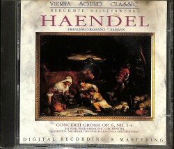 Georg Friedrich Haendel Op.6 Nr.1-4 CD Müzik (CD Sıfırdır) CD2853 - 1