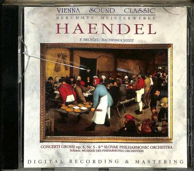 Georg Friedrich Haendel Op.6 Nr.5-8 CD Müzik (CD Sıfırdır) CD2863 - 7