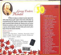 George Frederic Handel* ( İkinci El ) CD Müzik CD2346 - 2