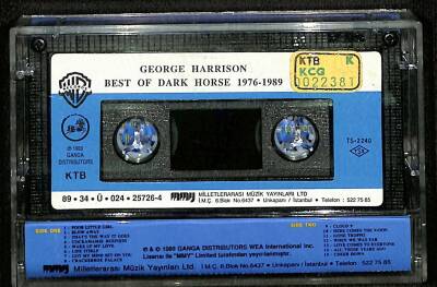 George Harrison *Best of Dark Horse 1976-1989* Kaset KST23427 - 2