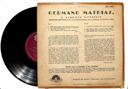 Germano Mathias – O Sambista Diferente (1957 - Brazil) LP (108.5) PLK18806 - 2