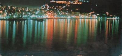 Giresun Gece Görünüşü Kartpostal KRT4321 - 1