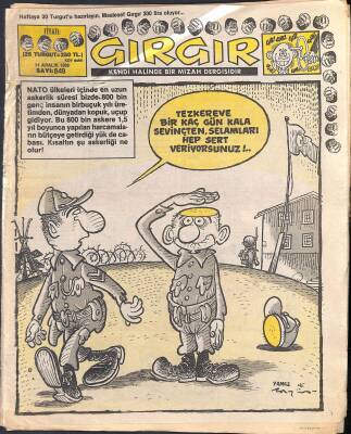 Gırgır Mizah Dergisi 11 Aralık 1988 Sayı849 NDR81727 - 1