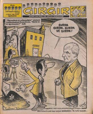 Gırgır Mizah Dergisi 13 Mart 1988 Sayı810 NDR81384 - 1