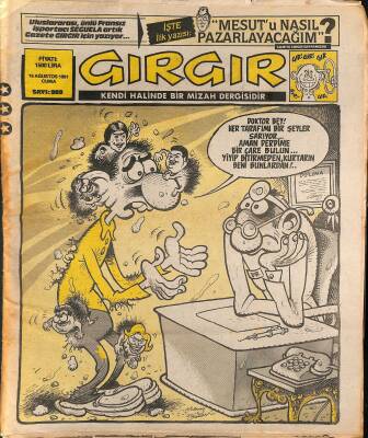 Gırgır Mizah Dergisi 16 Ağustos 1991 Sayı 989 NDR81221 - 1