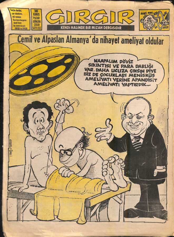 kanlı pazar karikatürü