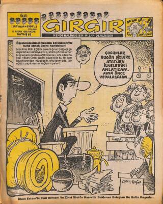 Gırgır Mizah Dergisi 17 Nisan 1988 Sayı815 NDR81381 - 1