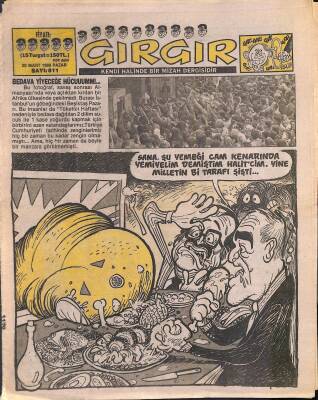 Gırgır Mizah Dergisi 20 Mart 1988 Sayı811 NDR81706 - 1