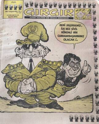 Gırgır Mizah Dergisi 22 Ekim 1989 Sayı894 NDR16157 - 1