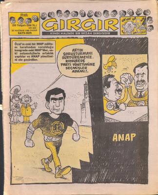 Gırgır Mizah Dergisi 26 Haziran 1988 Sayı825 NDR81713 - 1