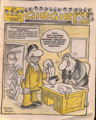 Gırgır Mizah Dergisi 29 Mayıs 1988 Sayı821 NDR81716 - 1