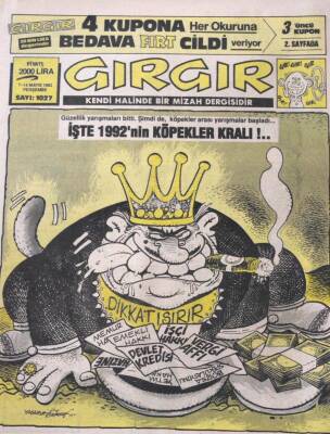 Gırgır Mizah Dergisi 7-14 Mayıs 1992 Sayı1027 NDR16137 - 1