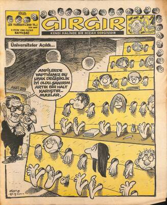 Gırgır Mizah Dergisi 9 Ekim 1988 Sayı 840 NDR81219 - 1