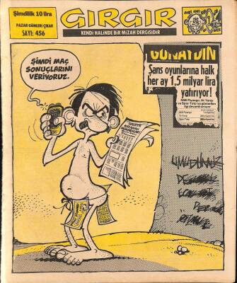 Gırgır Mizah Dergisi Sayı 456 3 Mayıs 1981 NDR20164 - 1