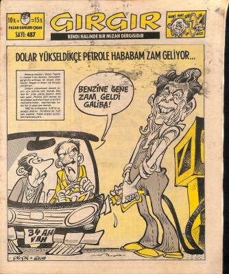 Gırgır Mizah Dergisi Sayı 487 3 Ocak 1982 NDR20148 - 1