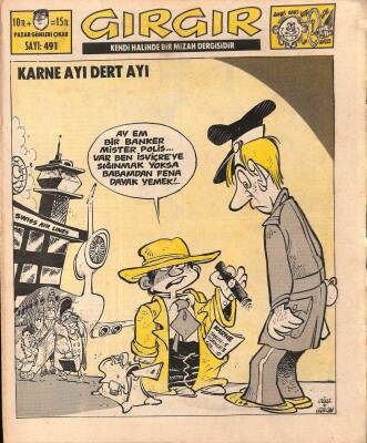 Gırgır Mizah Dergisi Sayı 491 31 Ocak 1982 NDR20143 - 1