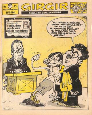 Gırgır Mizah Dergisi Sayı 494 21 Şubat 1982 NDR20141 - 1