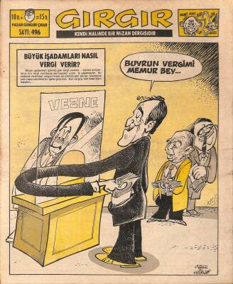 Gırgır Mizah Dergisi Sayı 496 7 Mart 1982 NDR20140 - 1