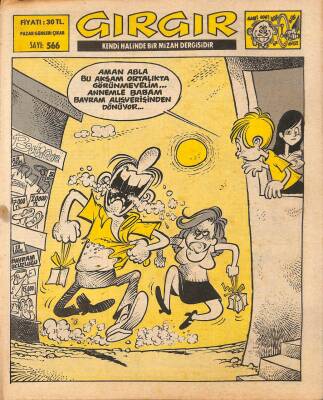 Gırgır Mizah Dergisi Sayı 566 10 Temmuz 1983 NDR20223 - 1