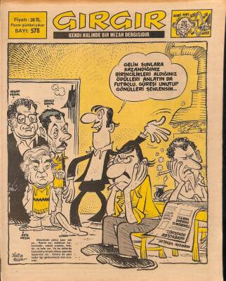 Gırgır Mizah Dergisi Sayı 578 2 Ekim 1983 NDR20212 - 1