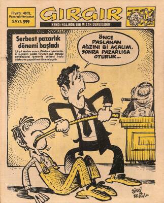 Gırgır Mizah Dergisi Sayı 599 28 Şubat 1984 NDR20200 - 1