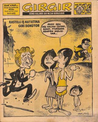 Gırgır Mizah Dergisi Sayı 612 27 Mayıs 1984 NDR20190 - 1