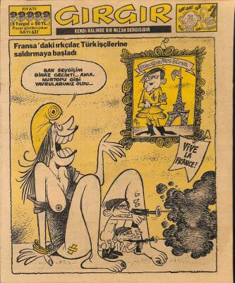 Gırgır Mizah Dergisi Sayı 637 18 Kasım 1984 NDR20268 - 1