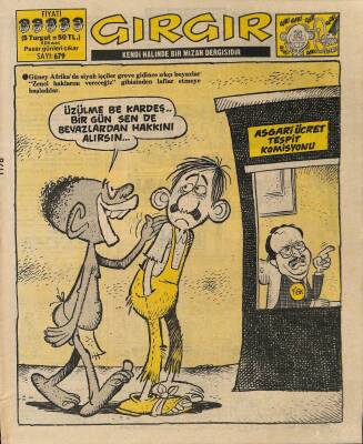 Gırgır Mizah Dergisi Sayı 679 8 Eylül 1985 NDR20251 - 1