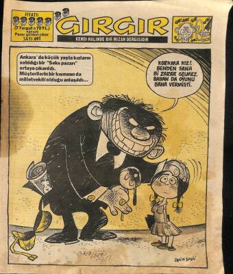 Gırgır Mizah Dergisi Sayı691 1 Aralık 1985 NDR21471 - 1