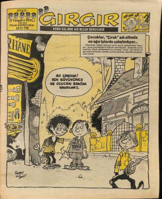 Gırgır Mizah Dergisi Sayı725 27 Temmuz 1986 NDR21502 - 1