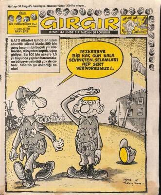 Gırgır Mizah Dergisi Sayı849 11 Aralık 1988 NDR21565 - 1