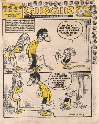 Gırgır Mizah Dergisi Sayı855 22 Ocak 1989 NDR21570 - 1