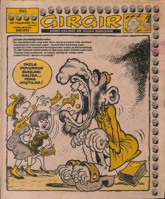 Gırgır Mizah Dergisi Sayı893 15 Ekim 1989 NDR21596 - 1