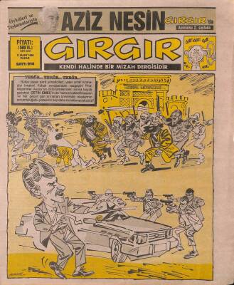 Gırgır Mizah Dergisi Sayı914 11 Mart 1990 NDR21613 - 1