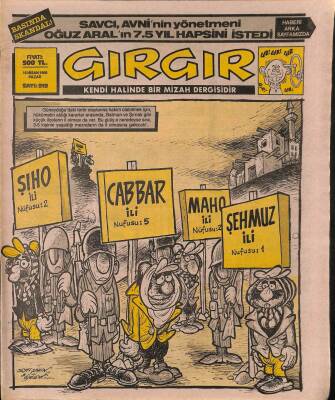 Gırgır Mizah Dergisi Sayı919 15 Nisan 1990 NDR21617 - 1