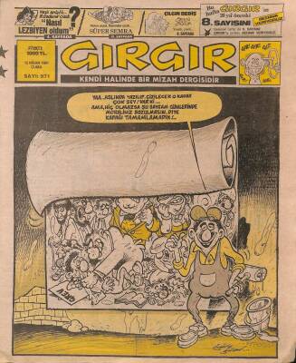 Gırgır Mizah Dergisi Sayı971 12 Nisan 1991 NDR21512 - 1