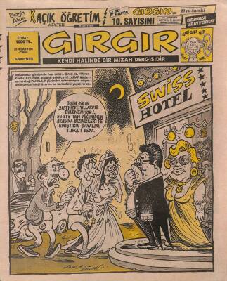 Gırgır Mizah Dergisi Sayı973 26 Nisan 1991 NDR21514 - 1