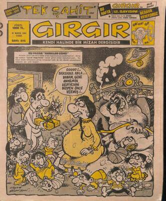 Gırgır Mizah Dergisi Sayı975 10 Mayıs 1991 NDR21516 - 1